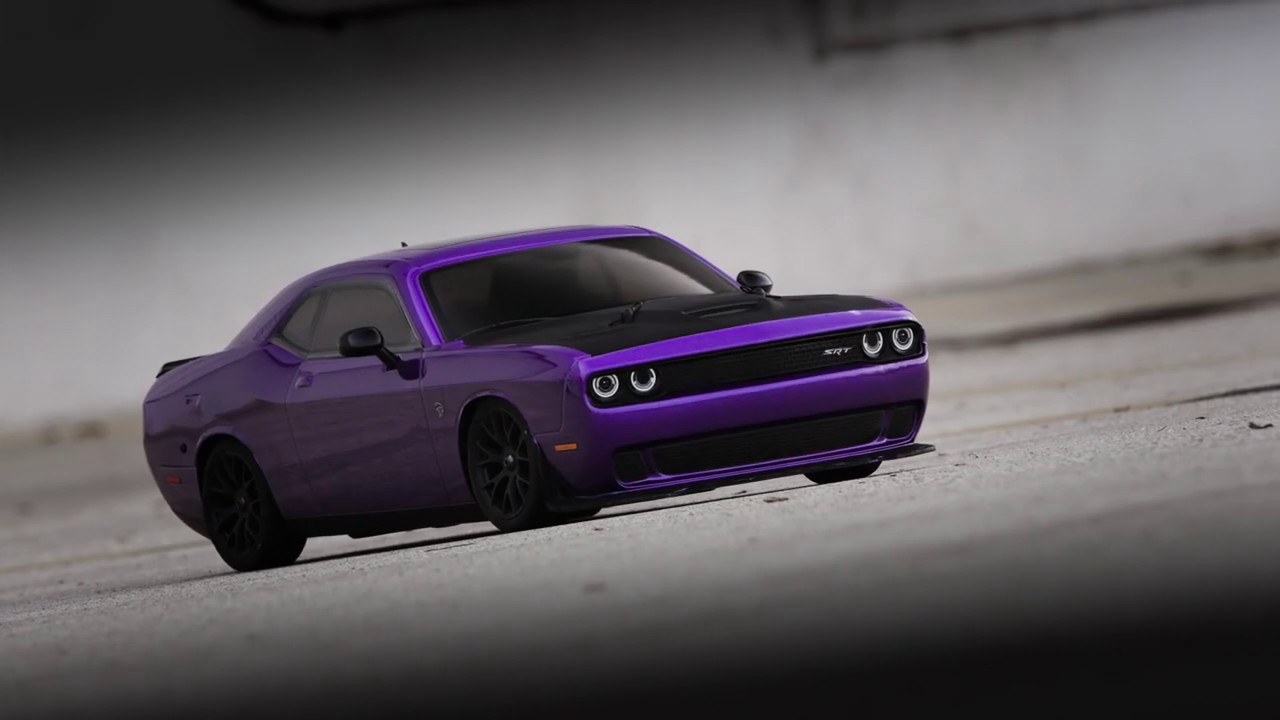 KYOSHO FAZER Mk2 DODGE Challenger SRT Hellcat PV - YouTube