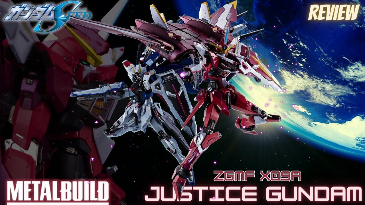 Metal Build Justice Gundam Review! - YouTube