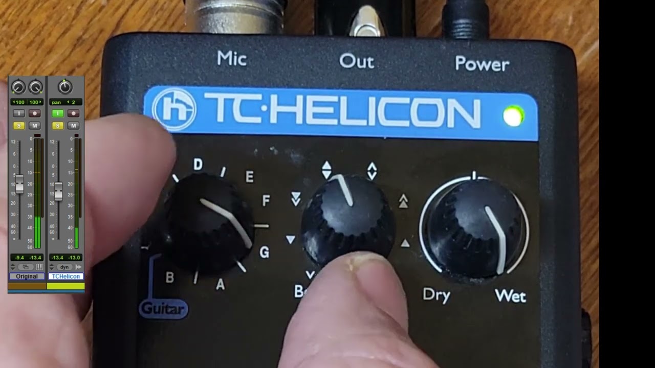 TC Helicon VoiceTone H1 Demo - YouTube