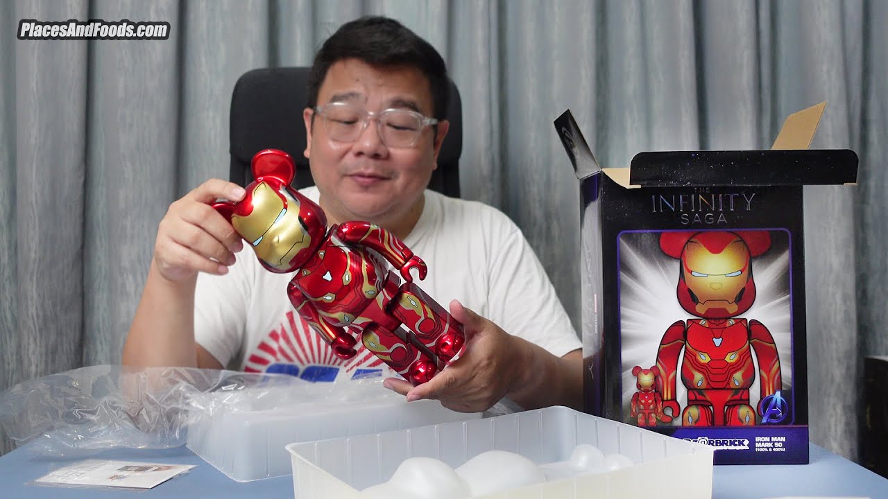 ベアブリック アイアンマン1000%