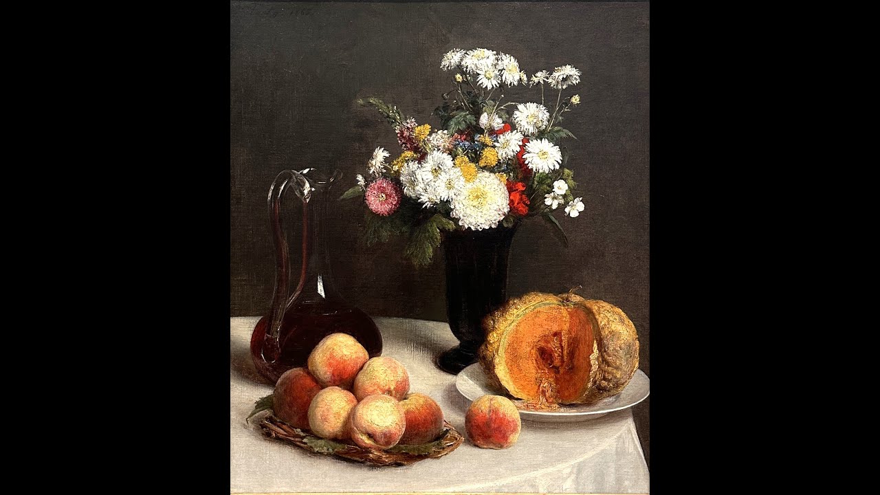 美術品鑑賞第48回【花と果物、ワイン容れのある静物】アンリ・ファン