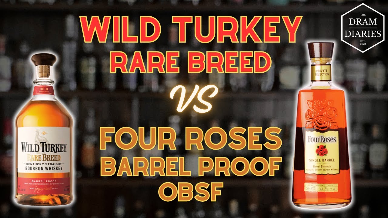 Wild Turkey Rare Breed vs Four Roses OBSF Single Barrel Barrel