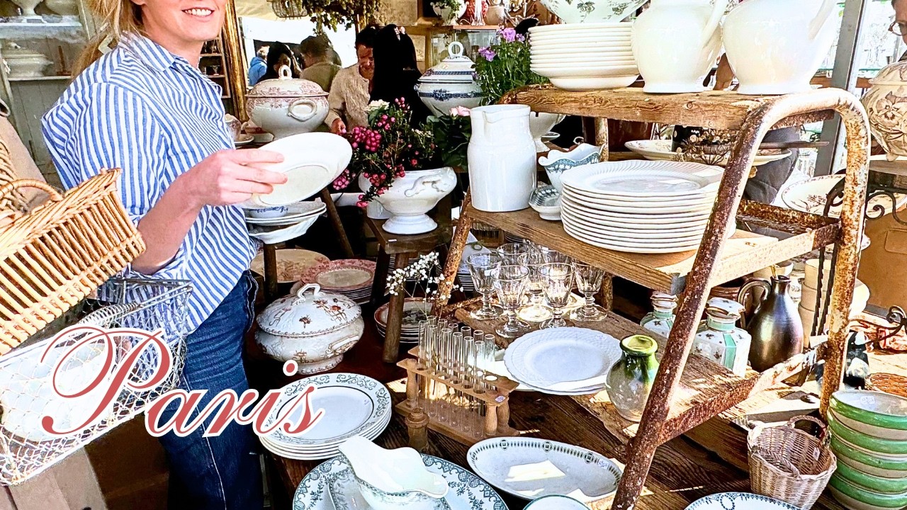 🇫🇷Autumn treasure hunt and purchases at Foire de Chatou in the