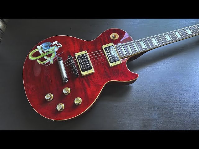 From The '90s: Epiphone Les Paul Slash Snakepit - YouTube