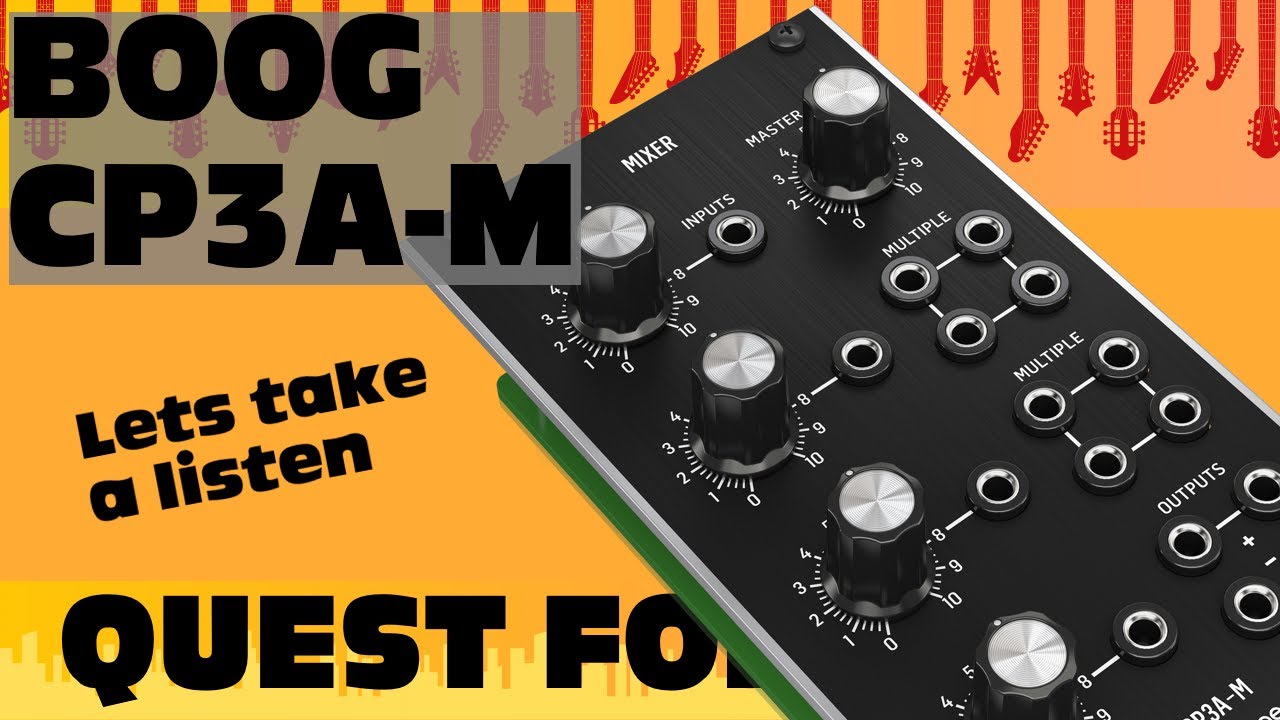 Behringer CP3A-M Mixer Module for Eurorack - YouTube