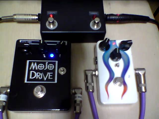 Lovekraft Mojo Drive guitar effects pedal demo - YouTube