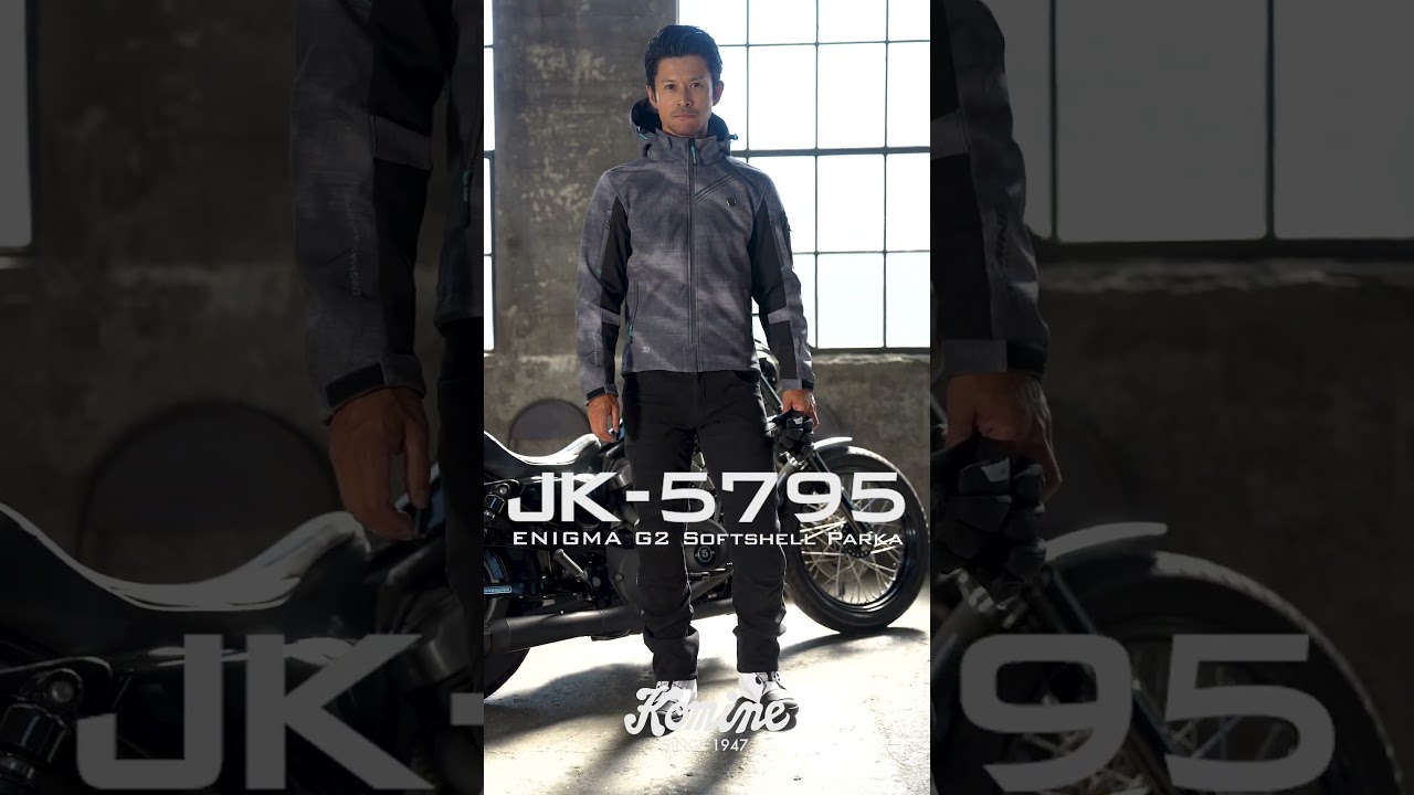 コミネ公式】JK-5795 エニグマG2 ソフトシェルパーカ | KOMINE