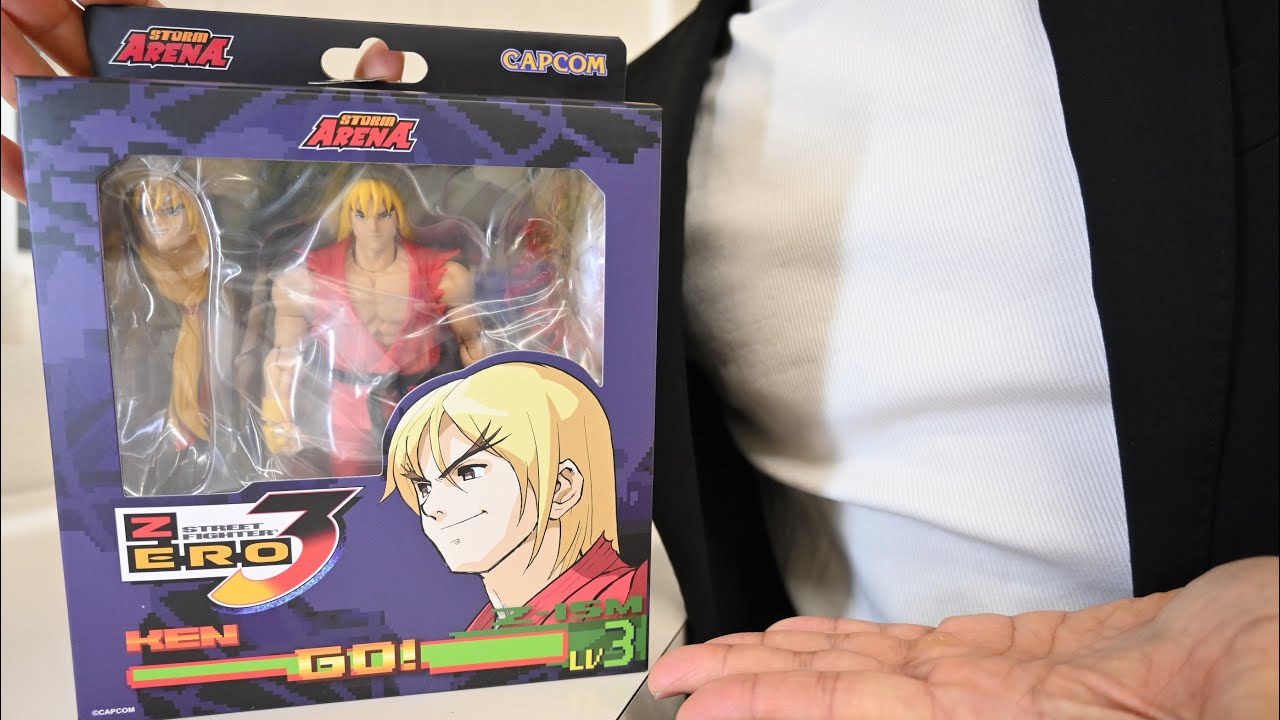 STORM ARENA ストリートファイターZERO3 リュウ&ケン フィギュア