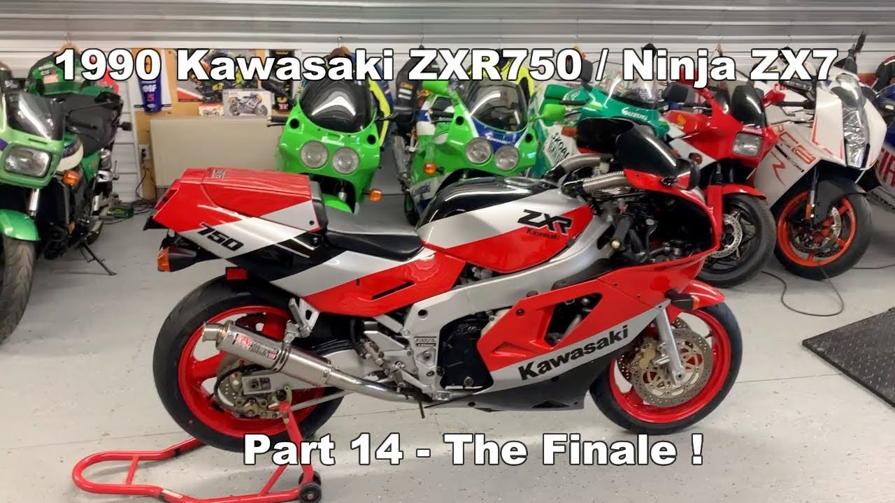 1990 Kawasaki ZXR750 restoration - Part 14 - Finished! - YouTube