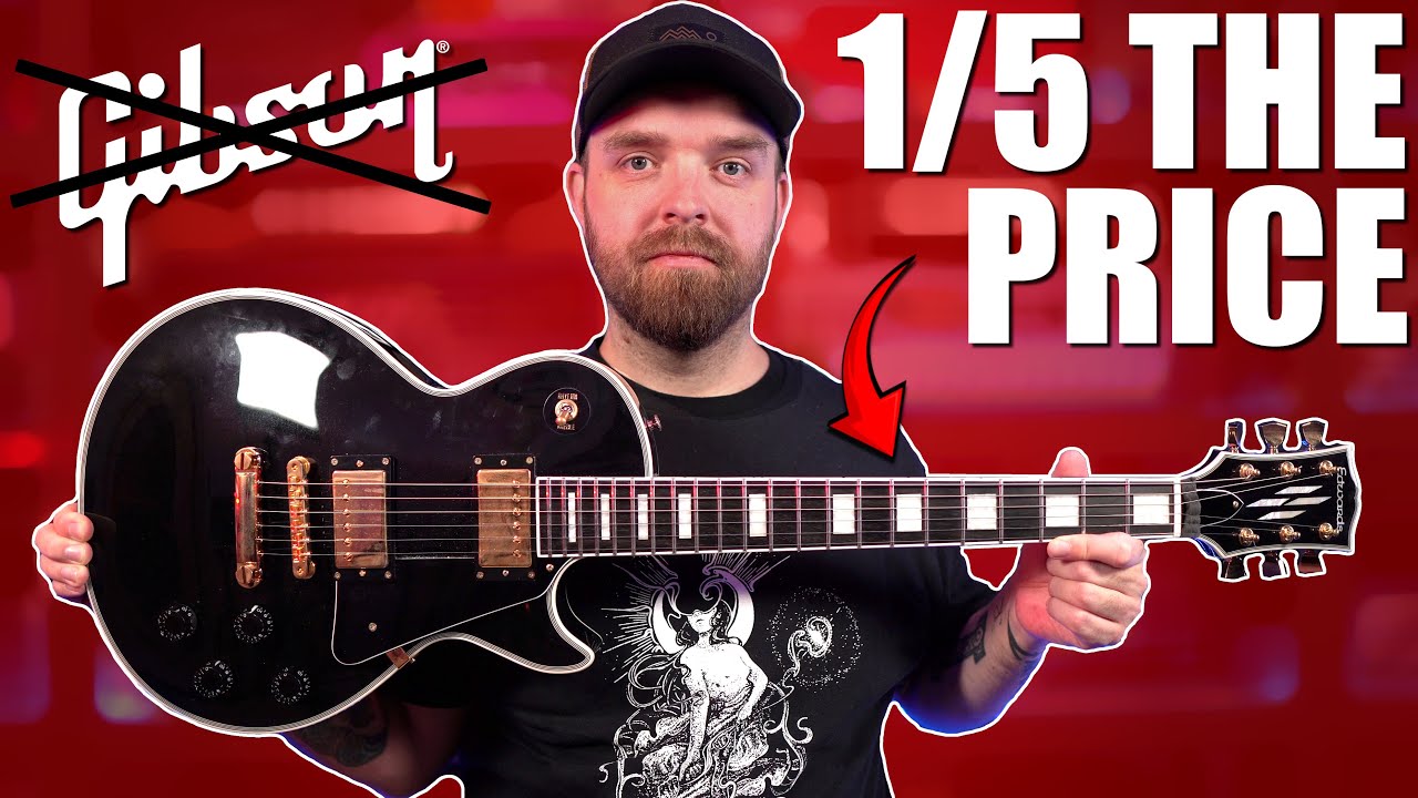 Edwards by Navigator Les Paul Custom made in Japan - YouTube