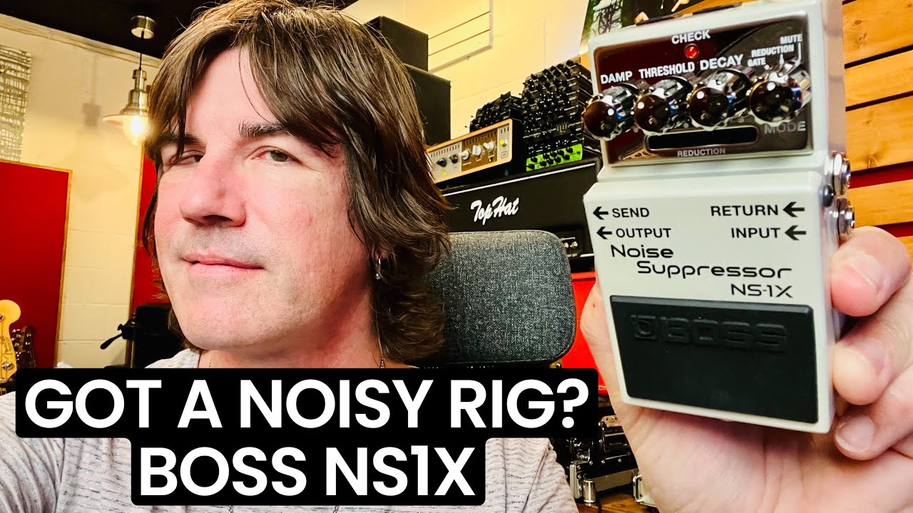 GOT A NOISY RIG? BOSS NS1X NOISE SUPPRESSOR - YouTube