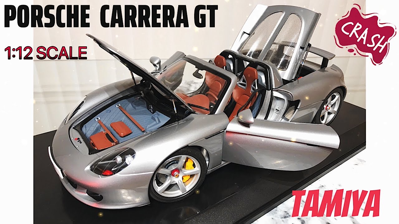 Tamiya presents the Premium Semi-Assembled Porsche Carrera GT