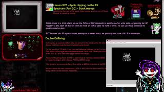 Lesson S25 - Sprite clipping on the ZX Spectrum (Part 2/2) - Stack