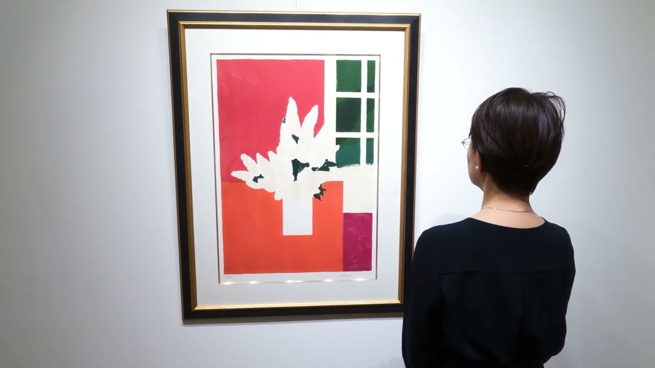 カトラン【ライラック】 和紙刷り リトグラフ カトラン【ライラック