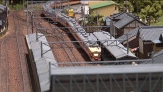 Nゲージ・鉄道模型 KATO 489系初期型 特急「白山」 - YouTube