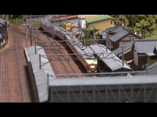 Nゲージ・鉄道模型 KATO 489系初期型 特急「白山」 - YouTube