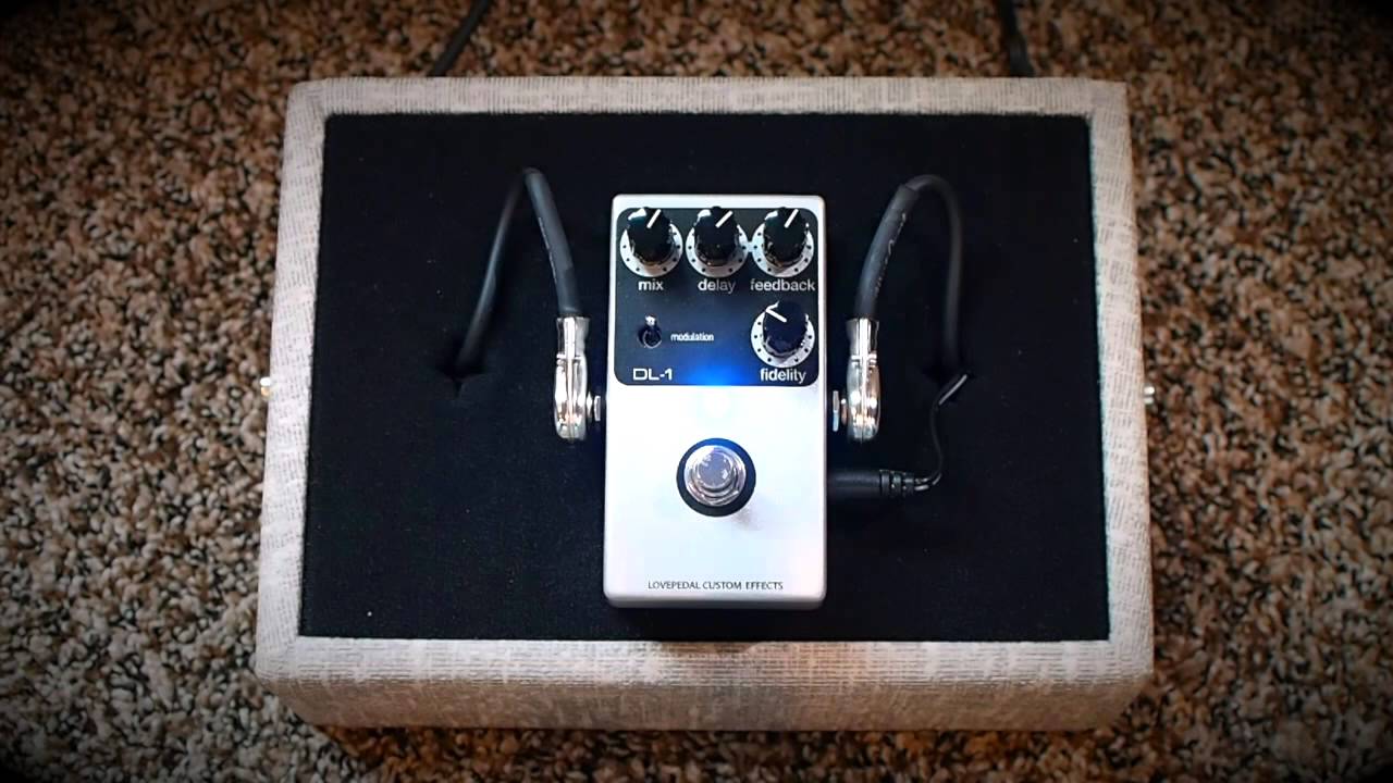 Lovepedal DL-1 Digital Delay - YouTube