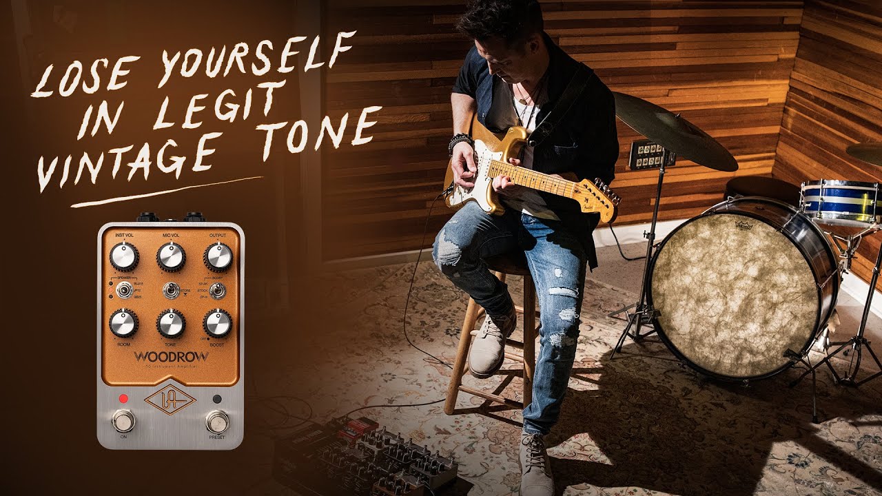 UAFX Woodrow '55 Instrument Amplifier - YouTube