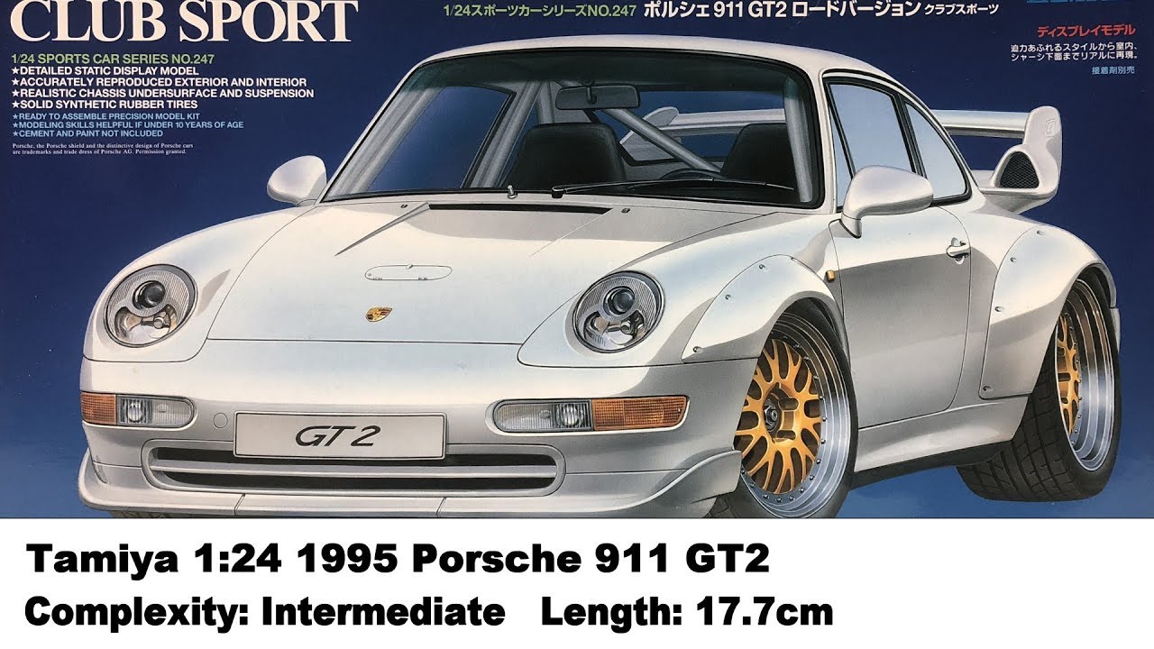 TAMIYA PORSCHE 911 GT2 ラジコンカー TAMIYA PORSCHE 911 GT 2 RACING