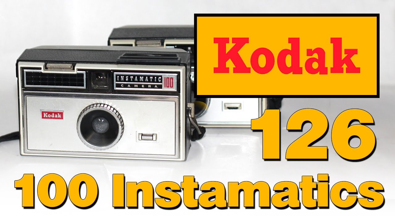 Kodak Instamatic 100 - Overview and shooting - YouTube