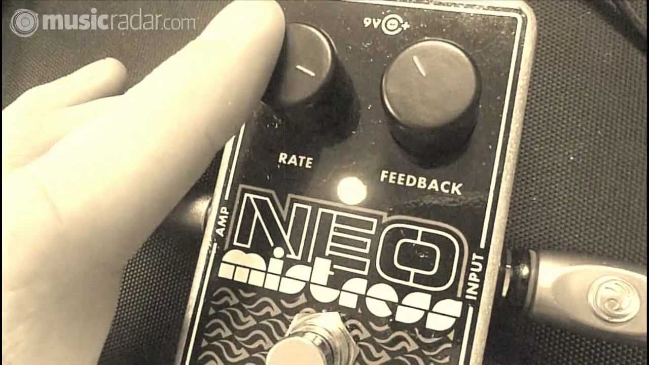 Electro-Harmonix Neo Mistress Nano series flanger pedal video demo