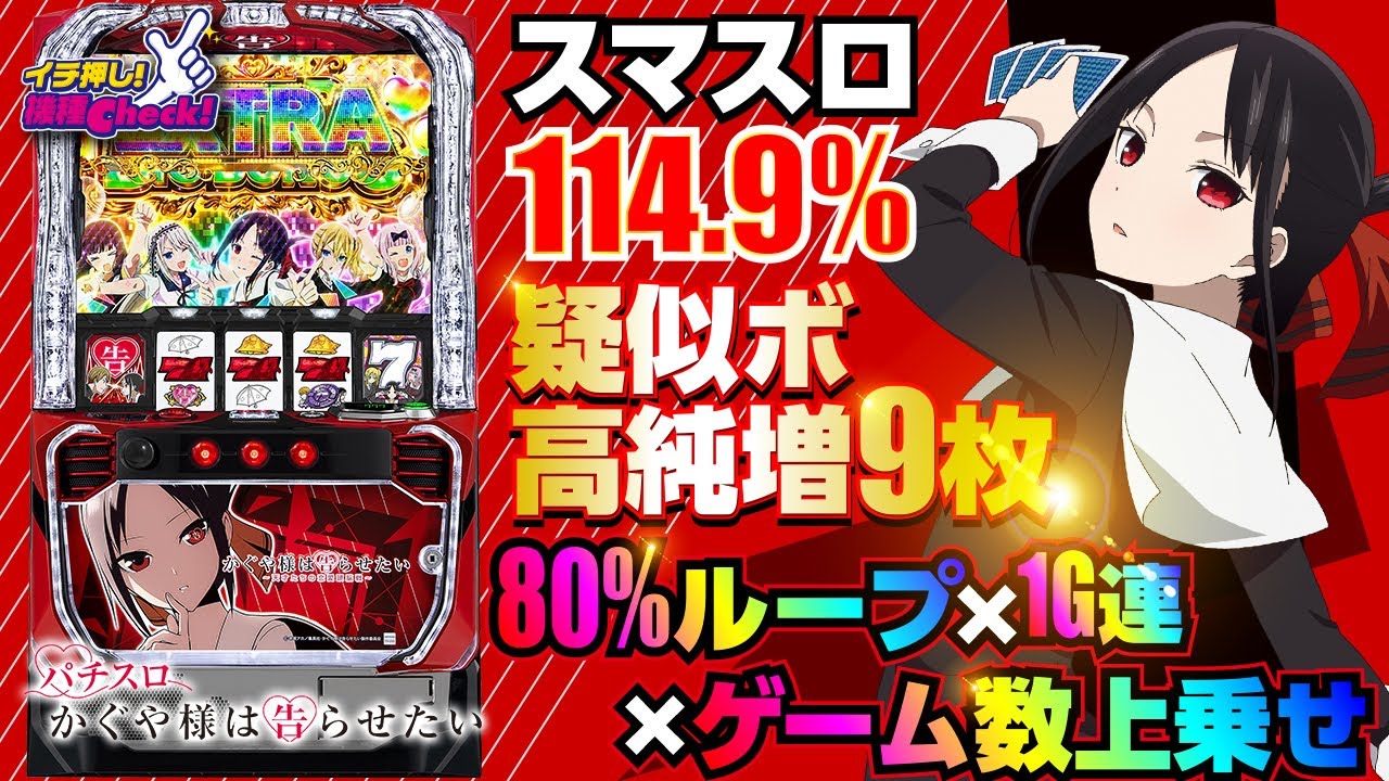 パチスロ かぐや様は告らせたい(スマスロ) パチスロ スロット 機械割
