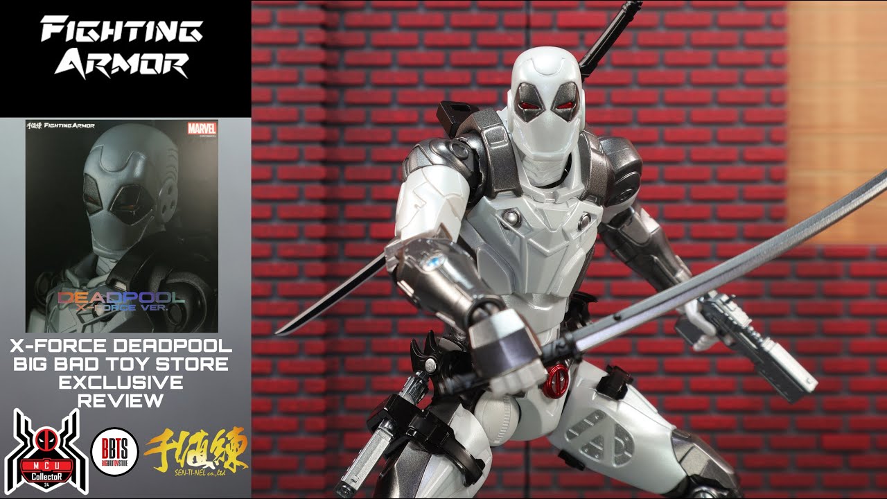 SenTiNel Marvel Fighting Armor X-FORCE DEADPOOL BBTS Exclusive