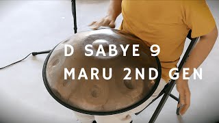 Handpan(ハンドパン )[MARU] D Sabye (Maru 2nd gen Late)