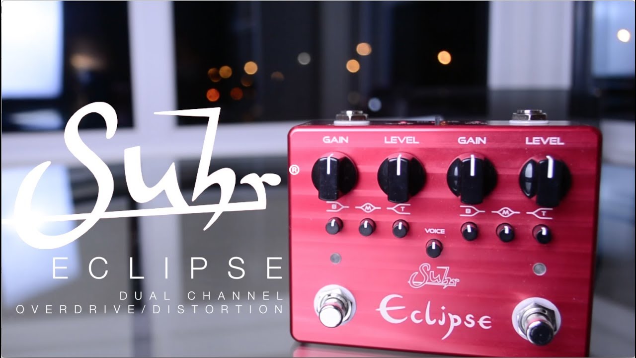 Suhr Eclipse - Dual Channel Overdrive/Distortion - YouTube