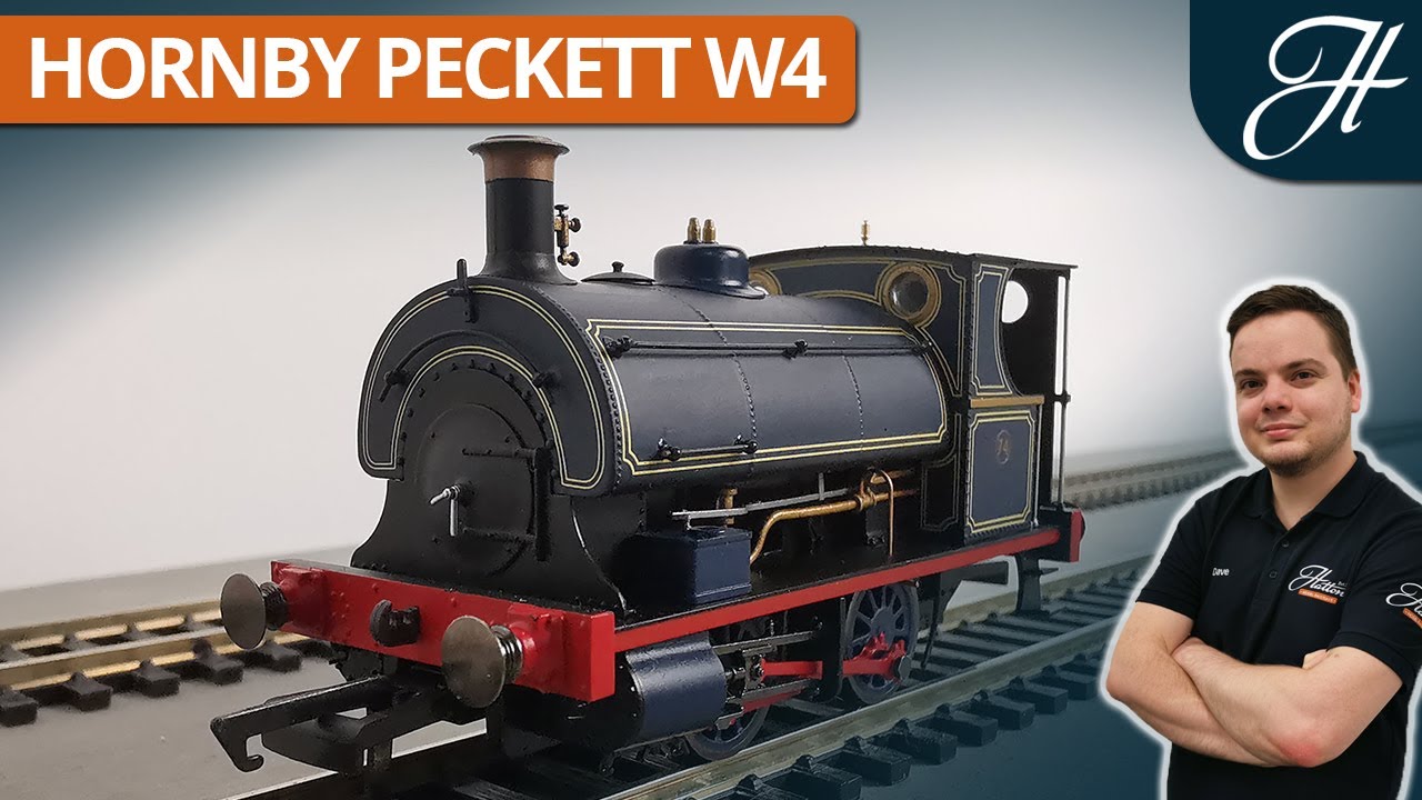 Hornby Peckett W4 0-4-0ST - Model Overview & Running Session - YouTube