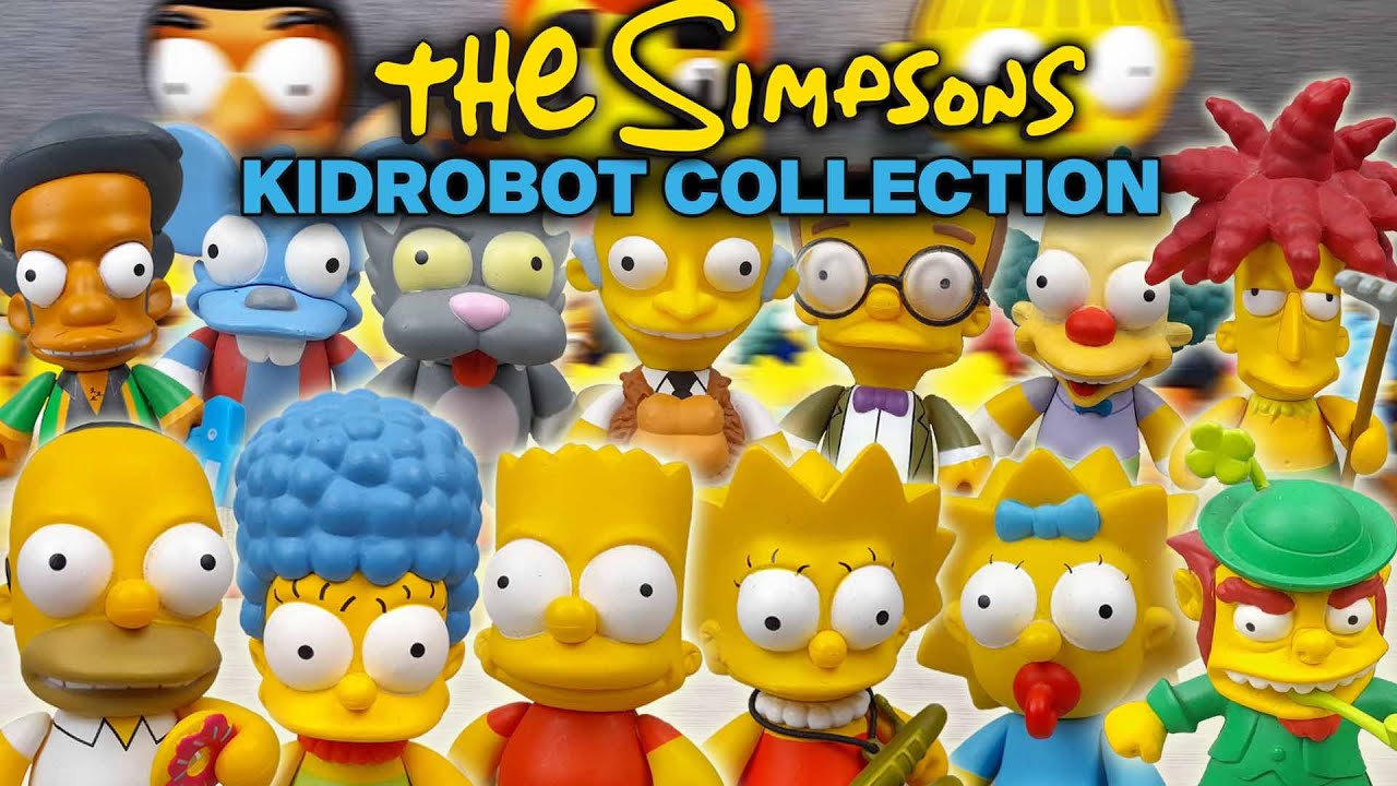 THE SIMPSONS KIDROBOT VINYL FIGURE COLLECTION - YouTube