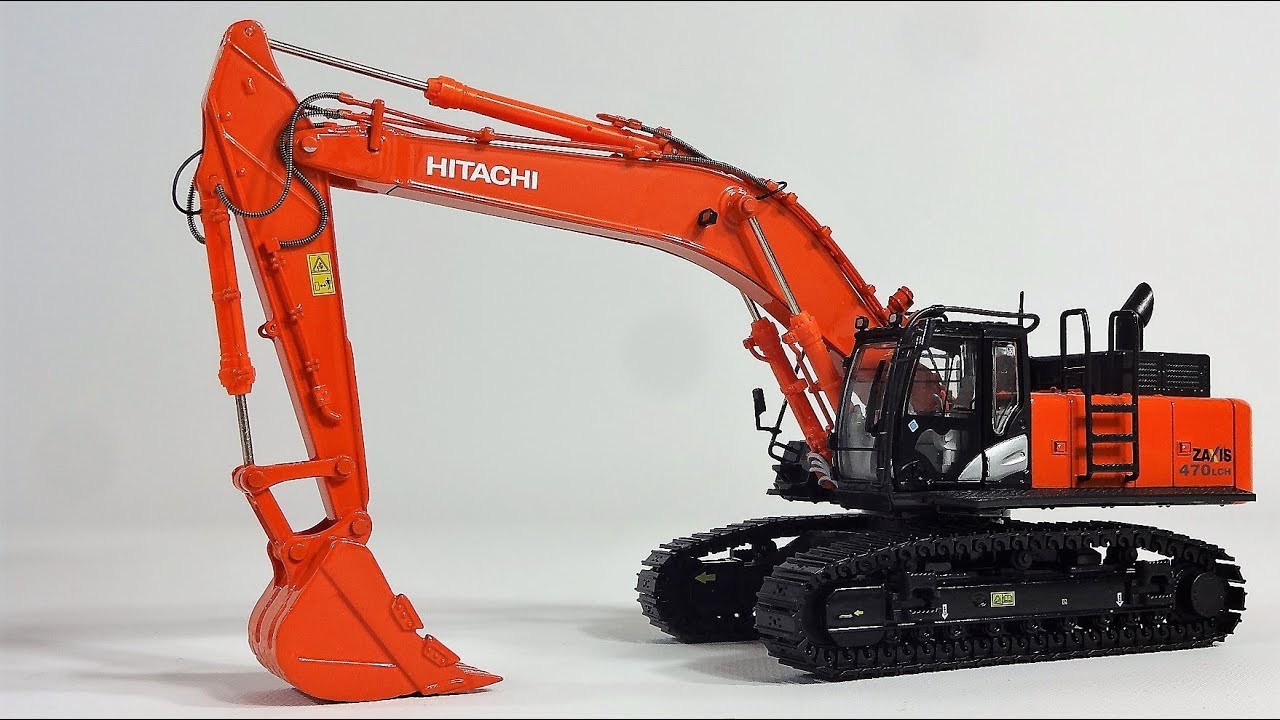 HITACHI ZAXIS490 LCH ミニチュア重機 1/50 HITACHI ZAXIS490 LCH