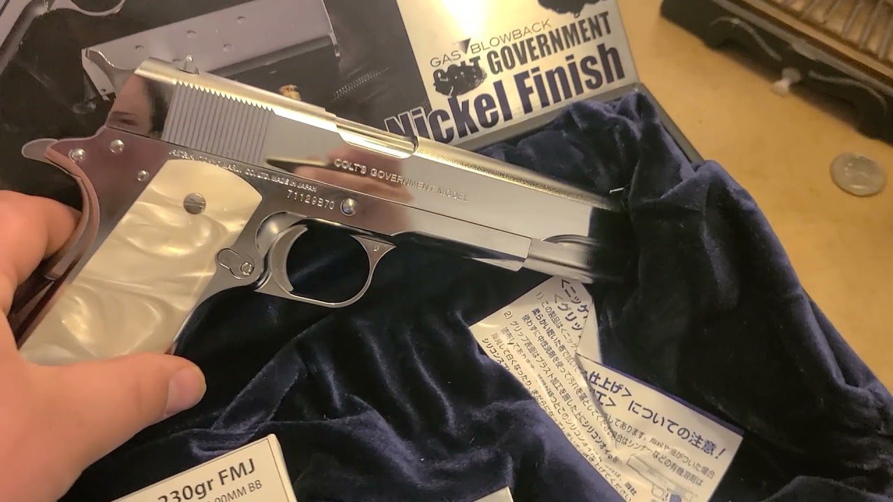 TOKYO MARUI GOVERNMENT MARK IV SERIES 70 - YouTube