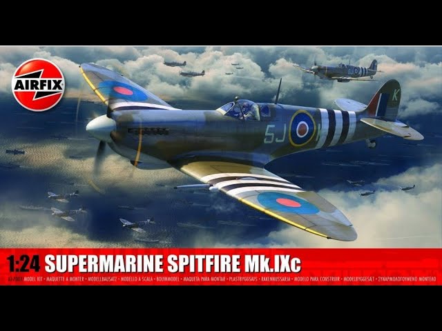 Supermarine Spitfire Mk.IXc : Airfix : 1/24 Scale Model : In Box