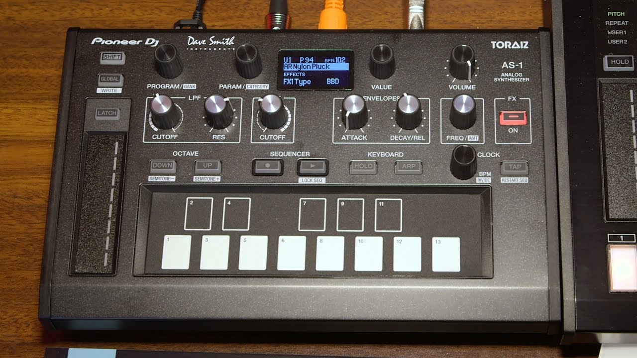 Pioneer & Dave Smith Instruments Toraiz AS1- NAMM 2017 - YouTube