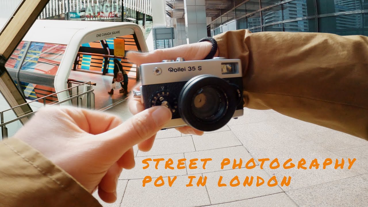 15 minutes of FILM street photography in London | Rollei 35S Kodak