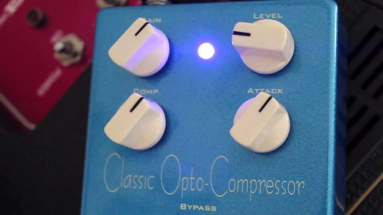 Carl Martin Classic Opto Compressor - YouTube