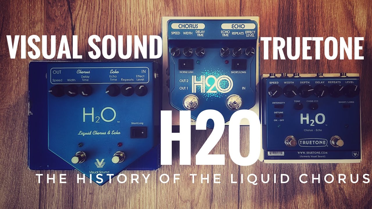 Vrsual Sound H2O Delay Chorus 箱 取説 付き Vrsual Sound H2O Delay