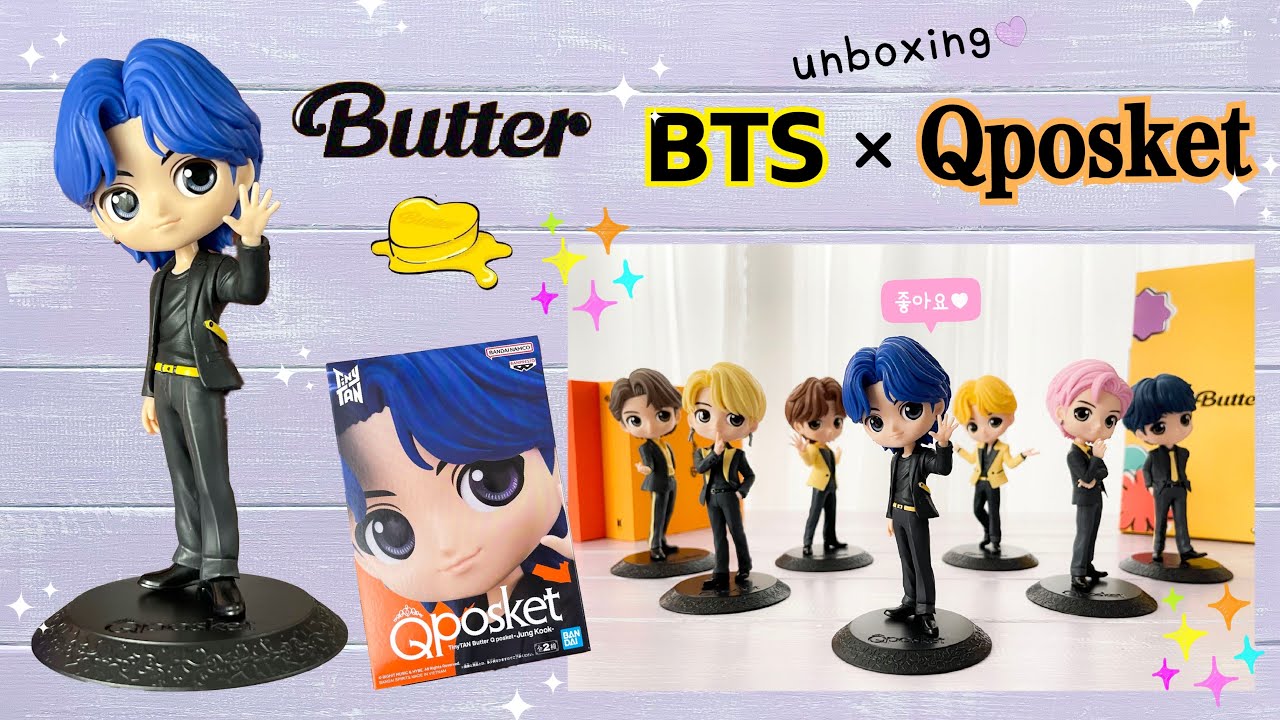 BTS Qposket キューポスケット フィギュア Bカラー7個セット BTS