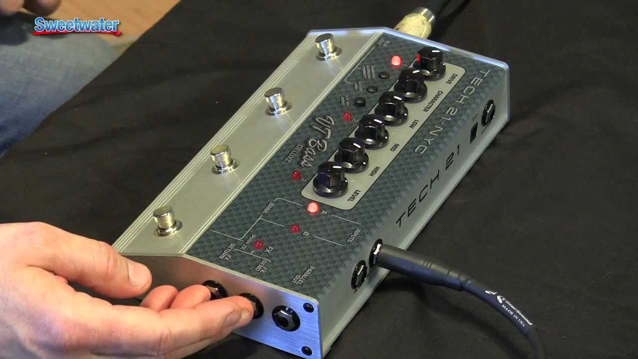 Tech 21 VT Bass Deluxe Bass Pedal Demo - Sweetwater Sound - YouTube