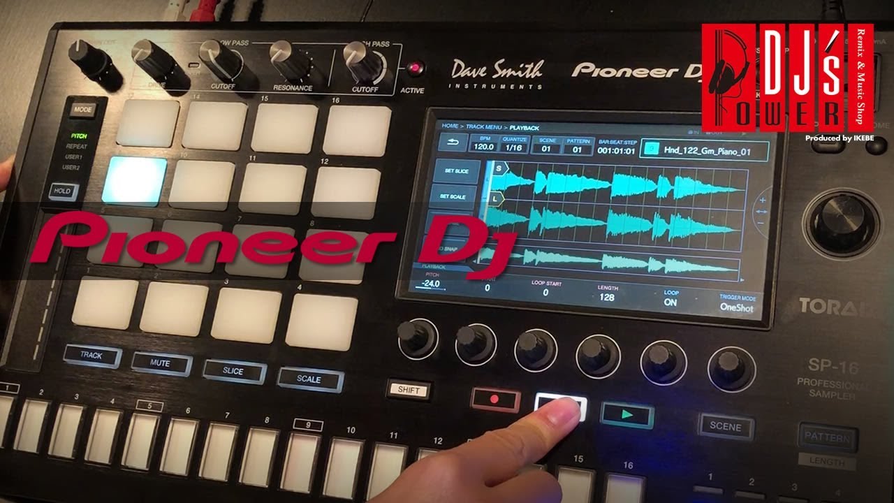 Pioneer DJ】裏ワザ的サンプル編集 w/TORAIZ SP-16 [Sample Editing