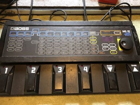 8/29（日）20時～名機BOSS ME10を手に入れまして、早速修理ですwww