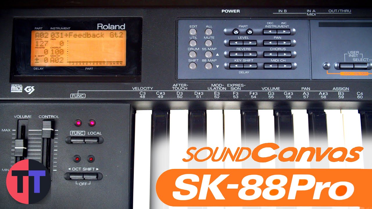 Roland SK-88Pro アナログシンセサイザー MIDI音源 キーボード Roland