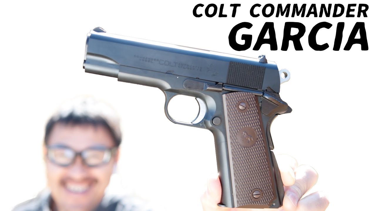 WA コルト コマンダー ガルシア ガンブラック ガスブローバック