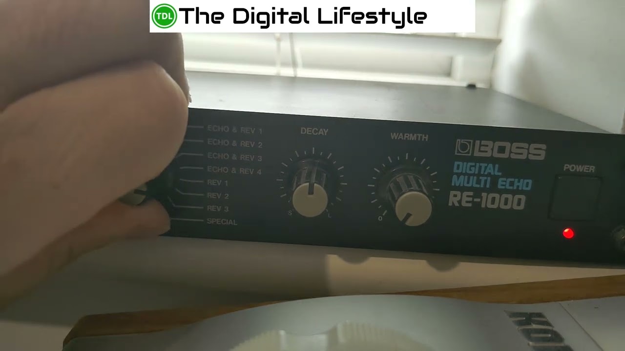 Boss RE-1000 Digital Multi Echo: A 90s Take on the Legendary RE