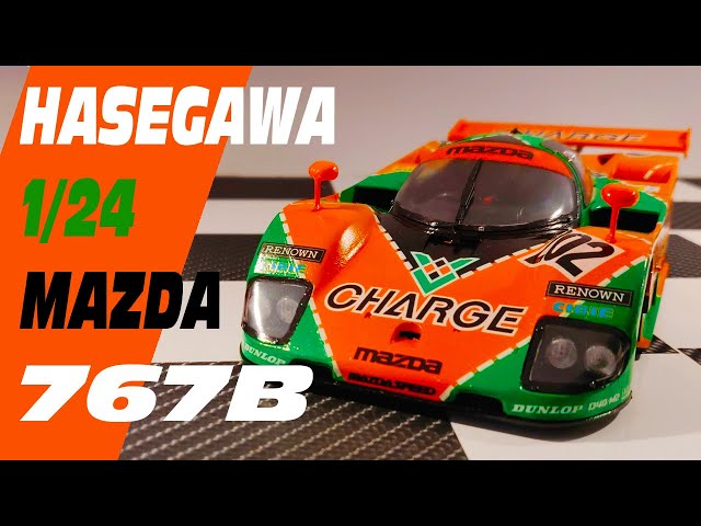 1/24 Hasegawa | Mazda | 767B | Completed Scale Model - YouTube