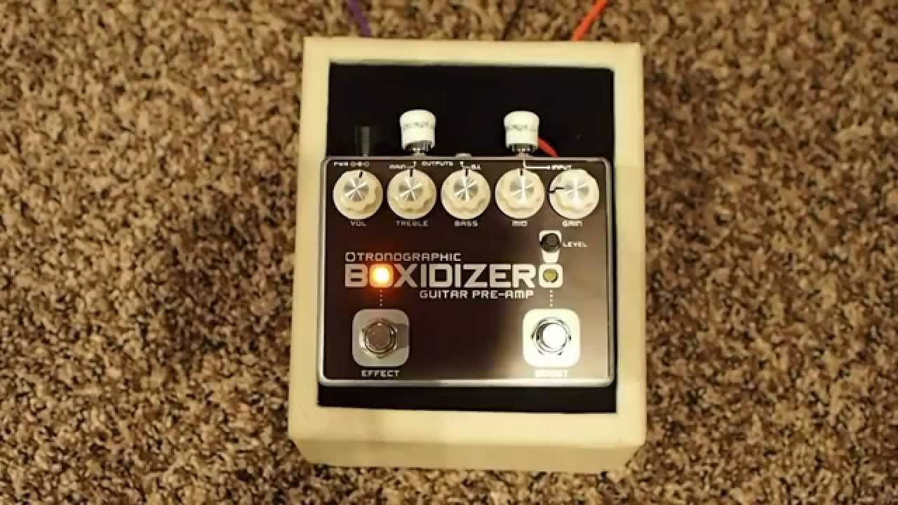 Tronographic Boxidizer Pre-Amp - YouTube