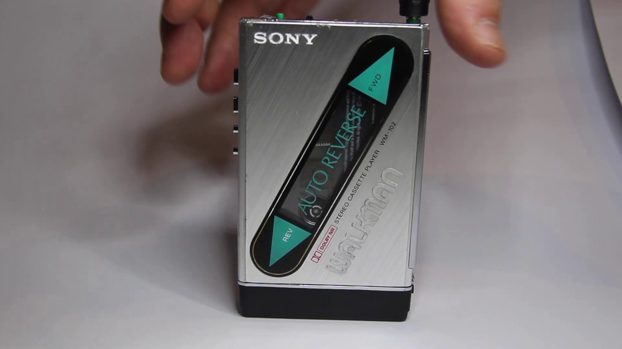 Sony Walkman WM-102 - YouTube
