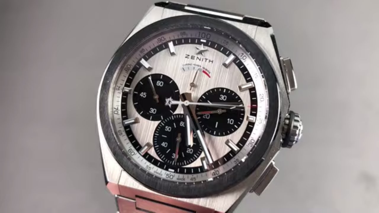 Zenith Defy El Primero 21 Panda Dial Chronograph 95.9005.9004/01