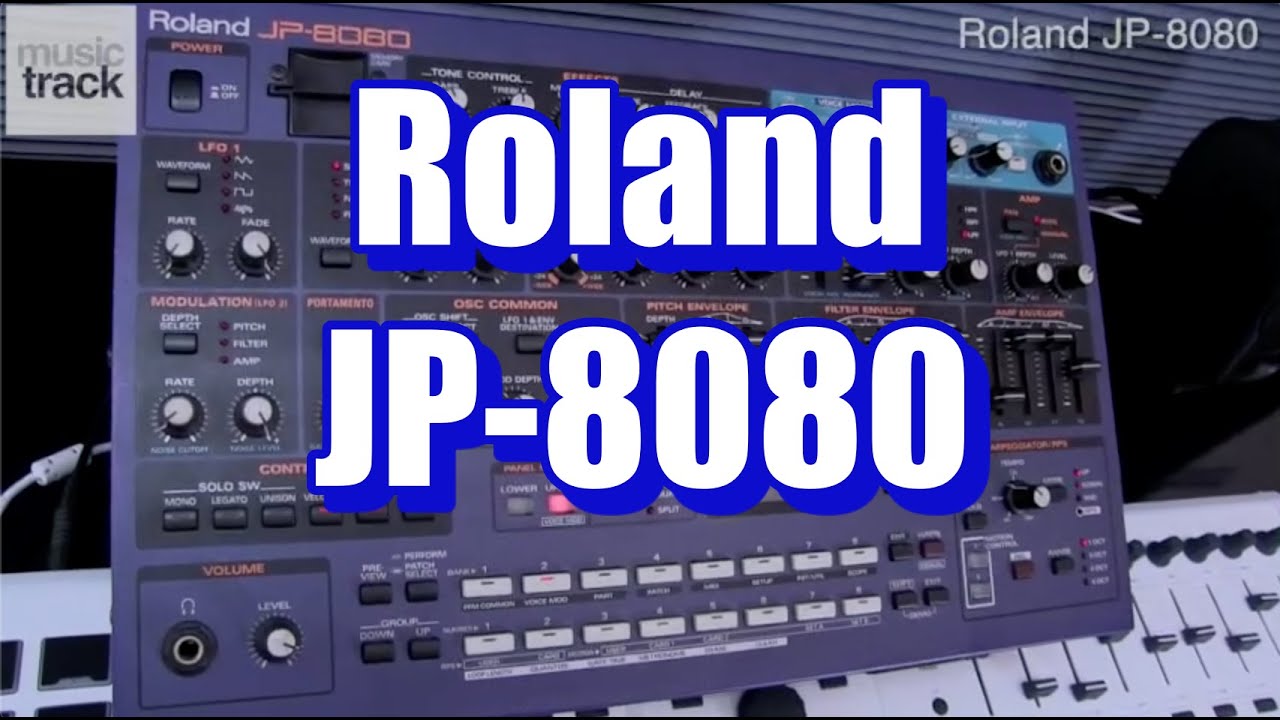 Roland JP-8080 ⭐︎バーチャルアナログシンセサイザー⭐︎ Roland JP